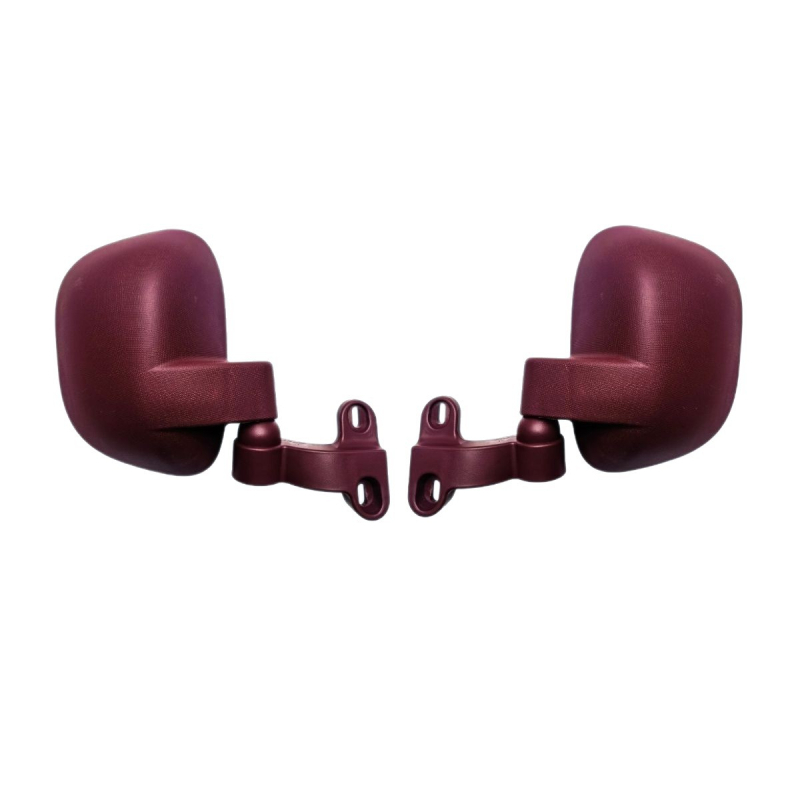 Potpuno zatvoren električni tricikl s kompletnom kapulom, kružnim retrovizorom, dugo prednje sjedalo, pogodan za off-road.