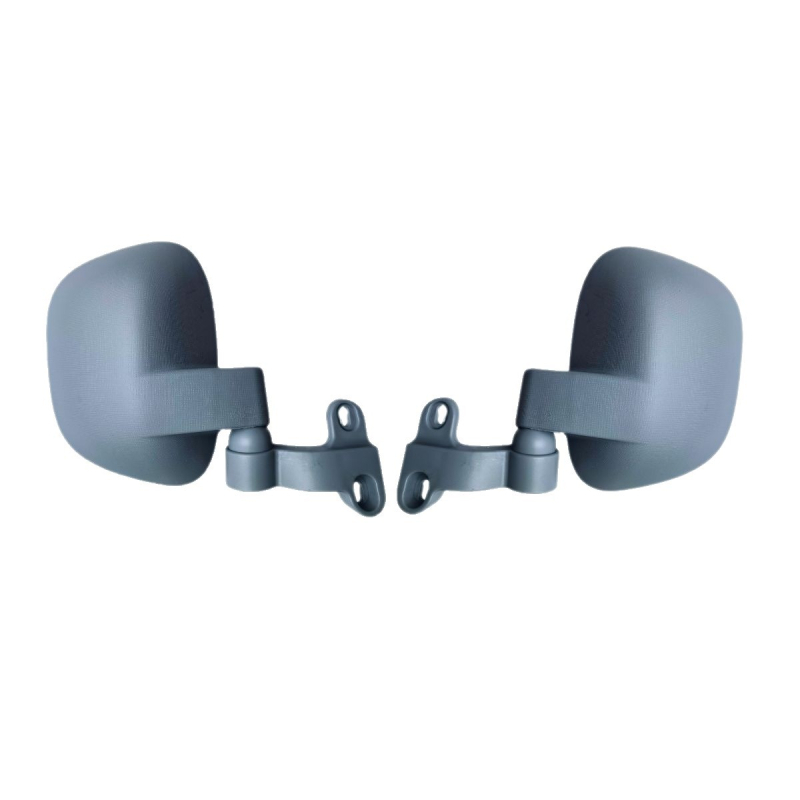 Potpuno zatvoren električni tricikl s kompletnom kapulom, kružnim retrovizorom, dugo prednje sjedalo, pogodan za off-road.