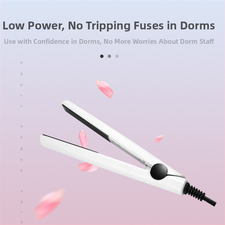 Mini kulma na vlasy so dvojitou funkciou, keramické vykurovanie, priemer <15 mm, napájanie cez kábel AC, 20W, 100–240V, pre mokré aj suché vlasy, automatická regulácia teploty