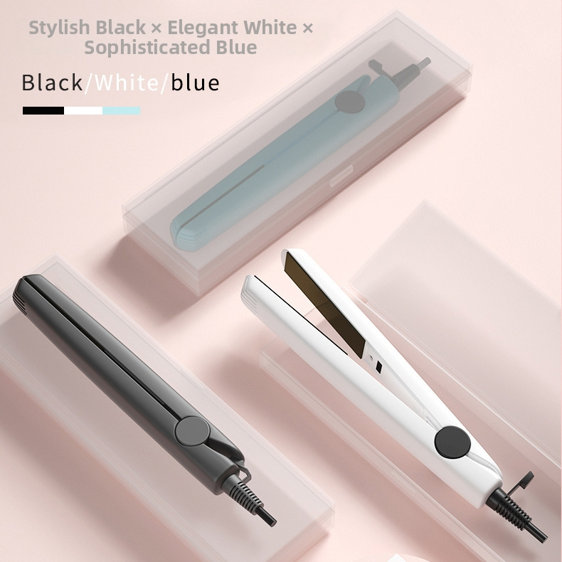 Mini kulma na vlasy so dvojitou funkciou, keramické vykurovanie, priemer <15 mm, napájanie cez kábel AC, 20W, 100–240V, pre mokré aj suché vlasy, automatická regulácia teploty