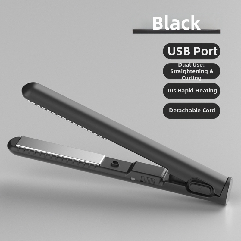 Mini kulma na vlasy so dvojitou funkciou, keramické vykurovanie, priemer <15 mm, napájanie cez kábel AC, 20W, 100–240V, pre mokré aj suché vlasy, automatická regulácia teploty