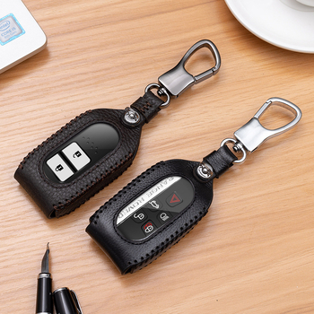 Futrola za auto ključ - univerzalna, minimalistički stil, sintetička mikrovlakna koža, Tecas