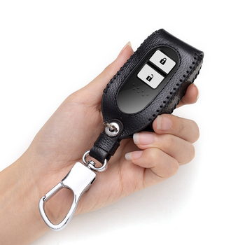 Futrola za auto ključ - univerzalna, minimalistički stil, sintetička mikrovlakna koža, Tecas