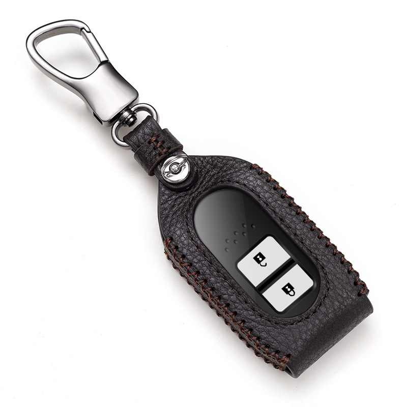 Futrola za auto ključ - univerzalna, minimalistički stil, sintetička mikrovlakna koža, Tecas