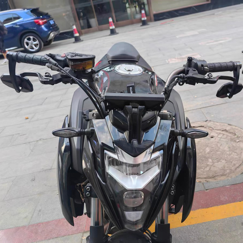 CNC obrađeni aluminijski retrovizor za Yamaha XMAX300, NMAX155, NVX – HD ogledalo s osam ili devet stranica