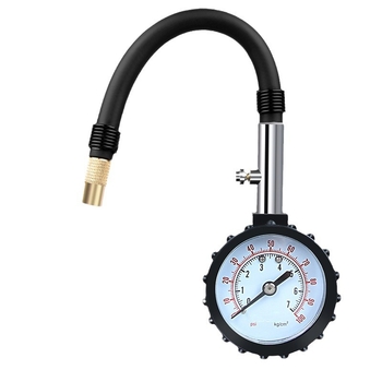 Mehanički manometar za gume TYJ002, prenosni, raspon 0-100 psi, funkcija ispuštanja zraka