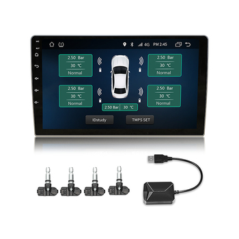 TPMS sustav za praćenje tlaka u gumama, USB100 model, digitalni zaslon, prijenosan, visoka preciznost, raspon 0-8 bar