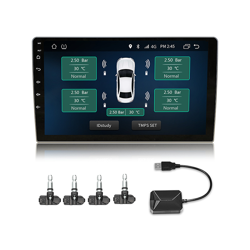 TPMS sustav za praćenje tlaka u gumama, USB100 model, digitalni zaslon, prijenosan, visoka preciznost, raspon 0-8 bar