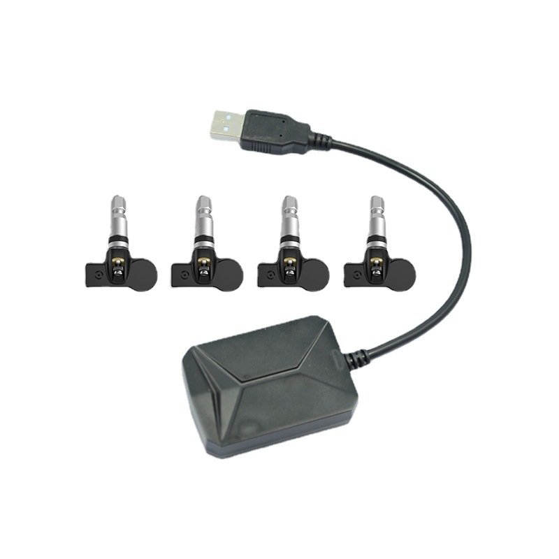TPMS sustav za praćenje tlaka u gumama, USB100 model, digitalni zaslon, prijenosan, visoka preciznost, raspon 0-8 bar