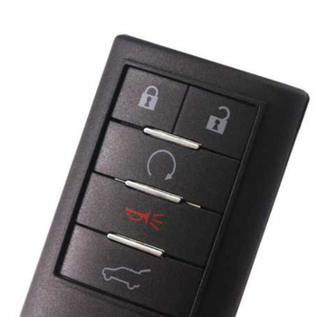 Kryt daljinkog ključa Cadillac s 5 tipkama (plastika, Xin Yuexin) za XT5 CT6 XTS SRX