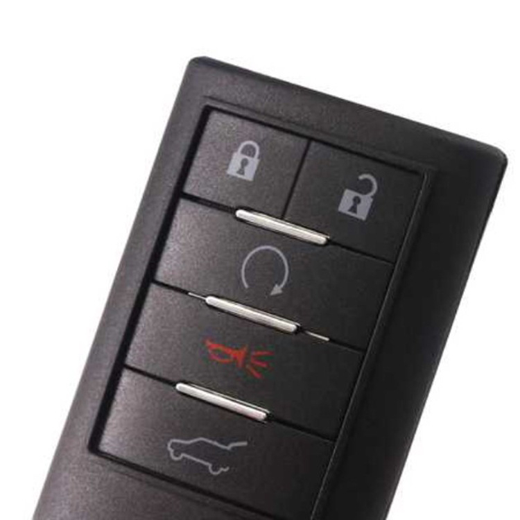Kryt daljinkog ključa Cadillac s 5 tipkama (plastika, Xin Yuexin) za XT5 CT6 XTS SRX