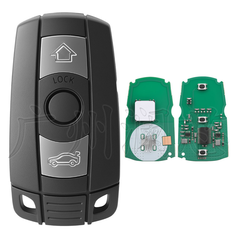 BMW CAS3 3/5 serije daljinski ključ s ID46 čipom, 315/433/868 MHz, 3 tipke