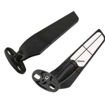 Panel retrovizora za motocikl sa kvadratnim ogledalom, tijelo od aluminijske zlitine, kućište ABS, za modele Kawasaki Yamaha Wind Knife, model -2