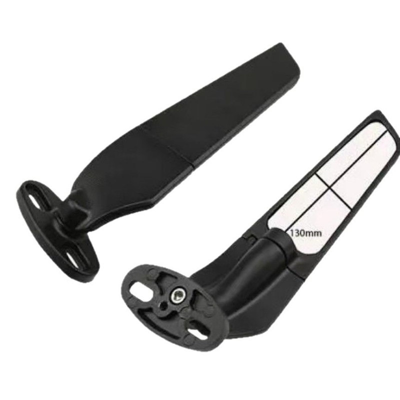 Panel retrovizora za motocikl sa kvadratnim ogledalom, tijelo od aluminijske zlitine, kućište ABS, za modele Kawasaki Yamaha Wind Knife, model -2