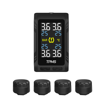 TPMS sustav nadzora tlaka u gumama – digitalni zaslon, raspon tlaka 0,5–6 bara, visoka preciznost, ugrađena instalacija, kompatibilan s Lavida, Sagitar, Magotan, Tiguan, Tanyuebao