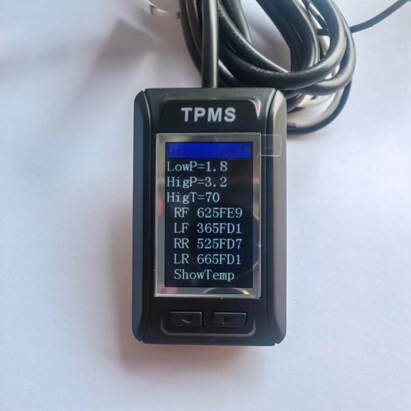 TPMS s ugrađenim LCD zaslonom i Android navigacijom, model I68, digitalni prikaz, sustav nadzora tlaka u gumama, visoka preciznost, raspon 0-99 psi