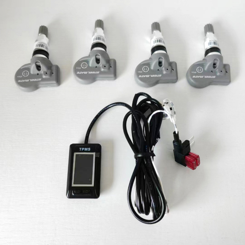 TPMS s ugrađenim LCD zaslonom i Android navigacijom, model I68, digitalni prikaz, sustav nadzora tlaka u gumama, visoka preciznost, raspon 0-99 psi