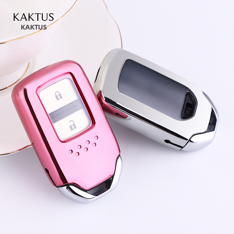 KAKTUS futrola za ključ automobila za Honda, TPU mekani gumeni materijal, licencirana privatna oznaka