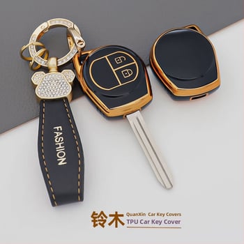 TPU futrola za ključ za Suzuki SX4, Vitara i druge modele s 6D oštricom – vrhunski stil