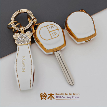 TPU futrola za ključ za Suzuki SX4, Vitara i druge modele s 6D oštricom – vrhunski stil