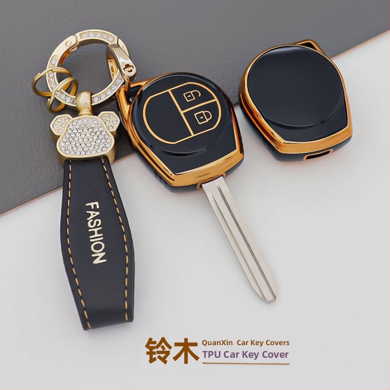 TPU futrola za ključ za Suzuki SX4, Vitara i druge modele s 6D oštricom – vrhunski stil