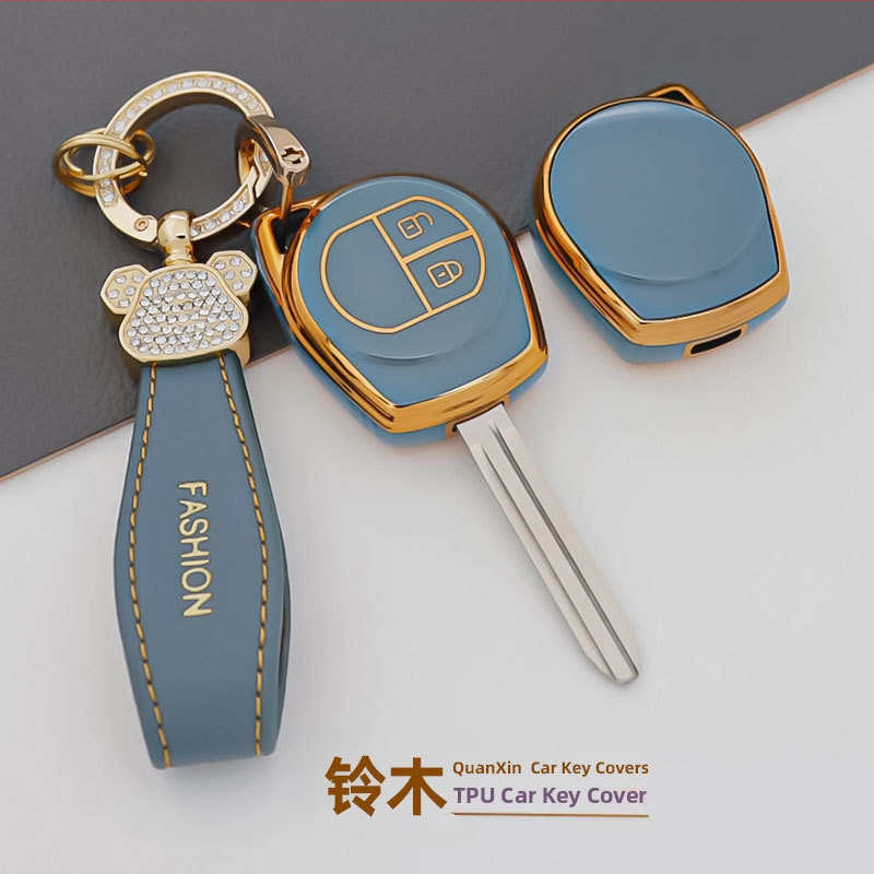 TPU futrola za ključ za Suzuki SX4, Vitara i druge modele s 6D oštricom – vrhunski stil