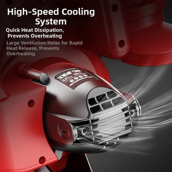 Ai Rui Shield aspirator portabil cu baterie litiu reîncărcabilă și aspirație praf – 220V, interval tensiune AC mono-fazat / DC ≤50V