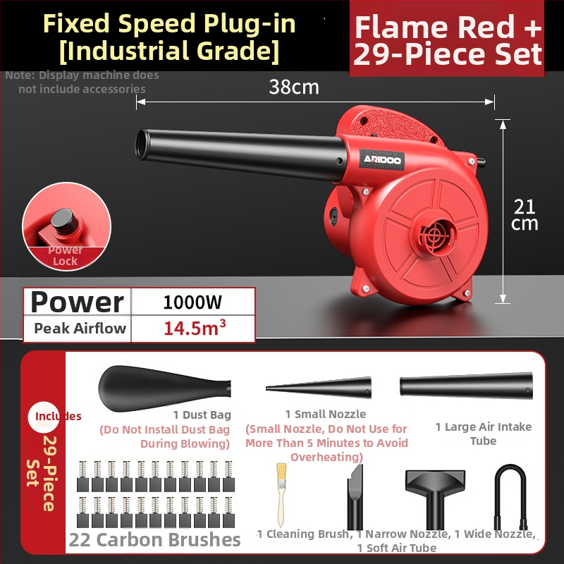 Ai Rui Shield aspirator portabil cu baterie litiu reîncărcabilă și aspirație praf – 220V, interval tensiune AC mono-fazat / DC ≤50V