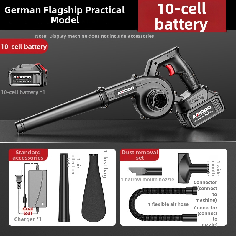 Ai Rui Shield aspirator portabil cu baterie litiu reîncărcabilă și aspirație praf – 220V, interval tensiune AC mono-fazat / DC ≤50V