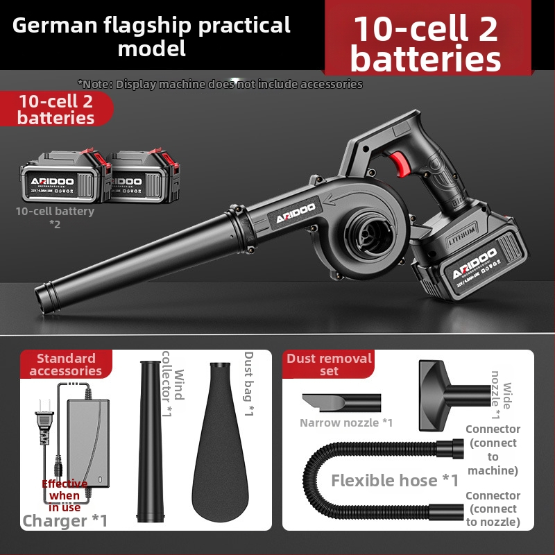 Ai Rui Shield aspirator portabil cu baterie litiu reîncărcabilă și aspirație praf – 220V, interval tensiune AC mono-fazat / DC ≤50V