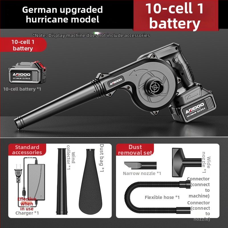 Ai Rui Shield aspirator portabil cu baterie litiu reîncărcabilă și aspirație praf – 220V, interval tensiune AC mono-fazat / DC ≤50V