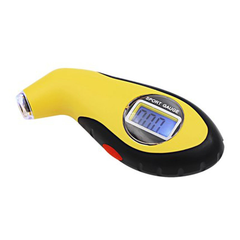 Digitalni tlakomjer za tlak u gumama s funkcijom napuhavanja, visoka preciznost, elektronički, raspon 150 psi, prijenosno