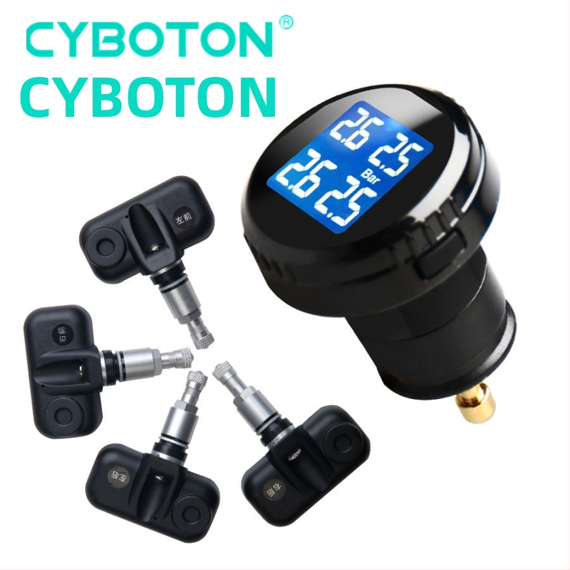 S3 Mini ugrađena bežična TPMS sustav za praćenje tlaka u gumama, digitalni prikaz, model C100, ugrađena instalacija