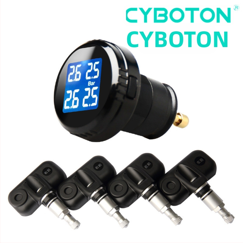 S3 Mini ugrađena bežična TPMS sustav za praćenje tlaka u gumama, digitalni prikaz, model C100, ugrađena instalacija