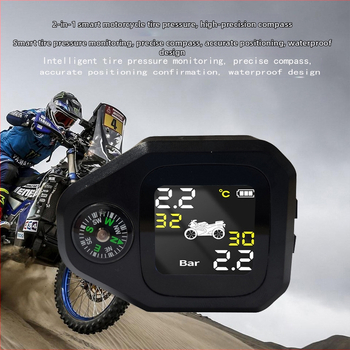 TPMS za motocikl – bežični, vodootporan, digitalni zaslon, visoka preciznost, raspon 0–7.9 bar