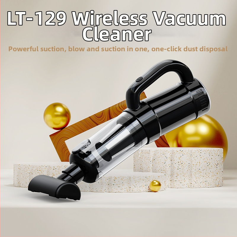 Aspirator auto portabil fără fir LT-129 – aspirație 6000 Pa, 50W, 5V 2A, încărcabil