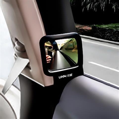 Задно огледало за кола с извито огледало за слепи точки за наблюдение на бебето в колата