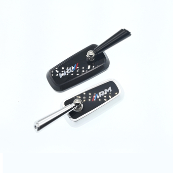 Set de oglinzi pentru motocicletă – oglindă rotundă din aluminiu, reflector prelucrat CNC, BY-012, montaj universal față-spate