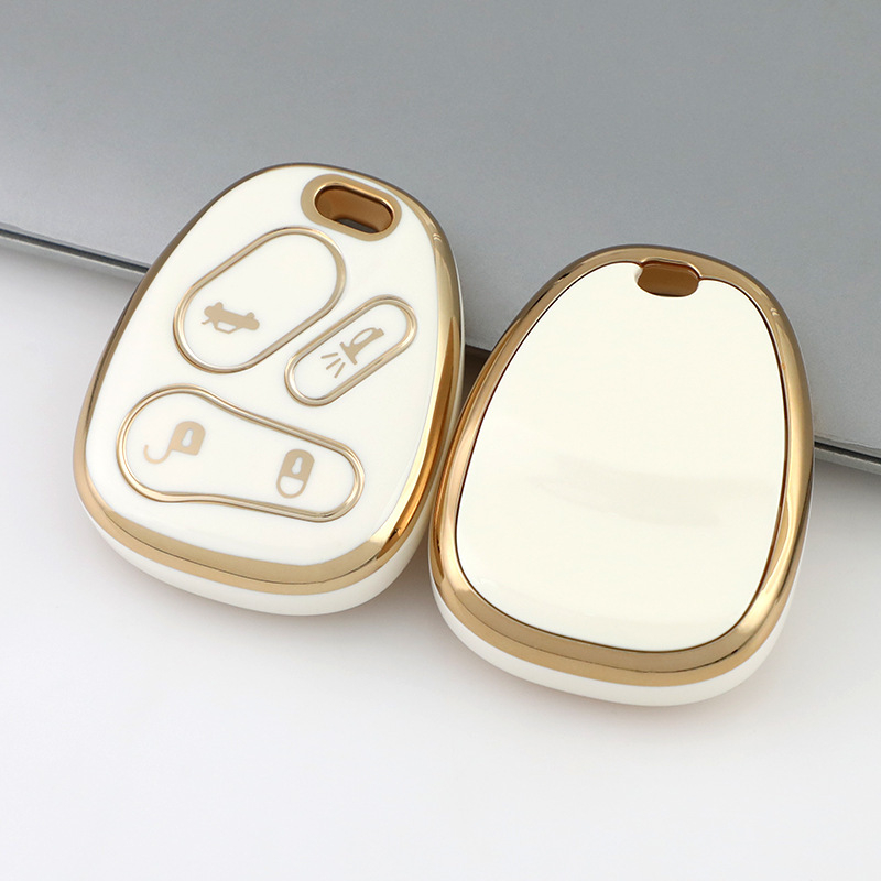 Carcasa de chei auto pentru Chevrolet, GMC, Cadillac și Hummer – TPU, design premium, pentru chei cu 4 butoane, fără personalizare