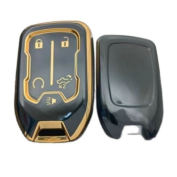 Carcasă pentru cheie Chevrolet, TPU, stil premium, Qx Quanxin, fără personalizare