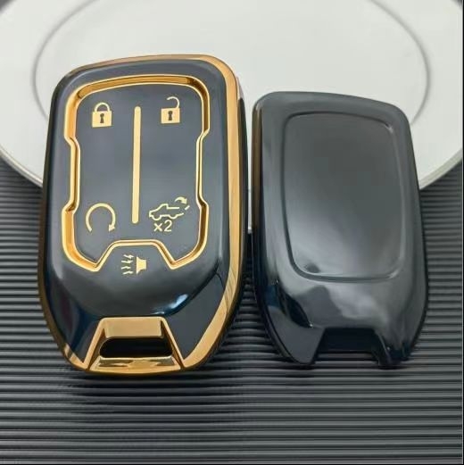 Carcasă pentru cheie Chevrolet, TPU, stil premium, Qx Quanxin, fără personalizare