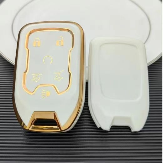 Carcasă pentru cheie Chevrolet, TPU, stil premium, Qx Quanxin, fără personalizare