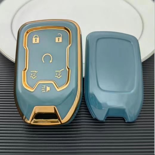 Carcasă pentru cheie Chevrolet, TPU, stil premium, Qx Quanxin, fără personalizare