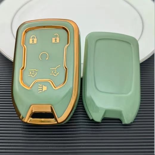 Carcasă pentru cheie Chevrolet, TPU, stil premium, Qx Quanxin, fără personalizare