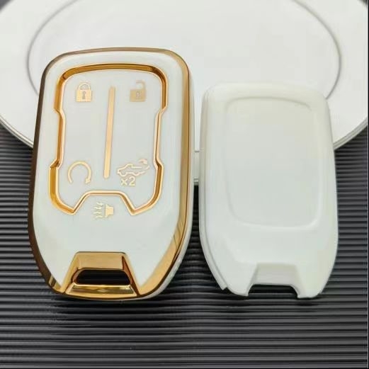 Carcasă pentru cheie Chevrolet, TPU, stil premium, Qx Quanxin, fără personalizare