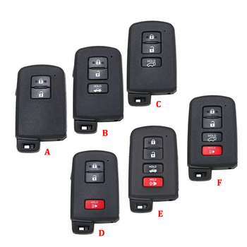 Θήκη κλειδιού Toyota Camry, μοντέλο T-04, ABS περίβλημα, λεπίδα από λευκό χαλκό, βάρος 0,08 kg