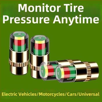 Kryt monitorovania tlaku v pneumatikách - Prenosný TPMS uzáver ventilov (Značka: Powerful Factory)