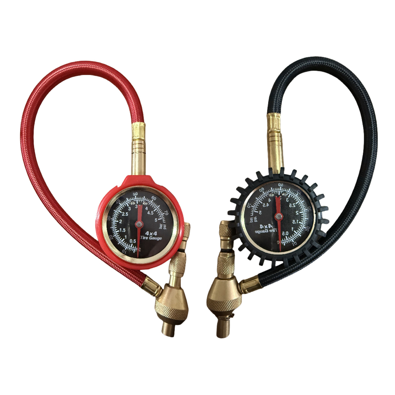 Mason PG03 mjerni uređaj za tlak u gumama, mesing, za terenska vozila, s pokazivačem i funkcijom deflacije