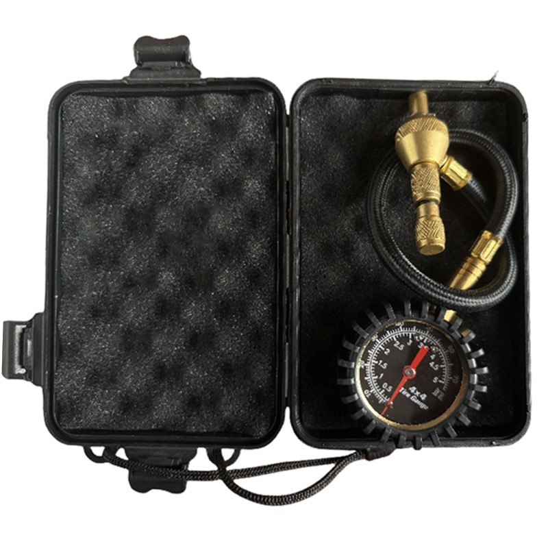 Mason PG03 mjerni uređaj za tlak u gumama, mesing, za terenska vozila, s pokazivačem i funkcijom deflacije