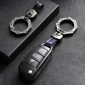 Privjesak za ključeve automobila od kože goveda, Hallmo marka, kompatibilan s General automobilima, poslovni stil, prilagodljiv